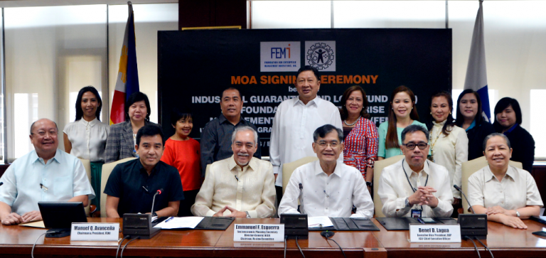 IGLF, FEMI sign MOA to support the ”Missing Middle”