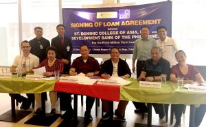 DBP supports collegiate institution in Bacoor City