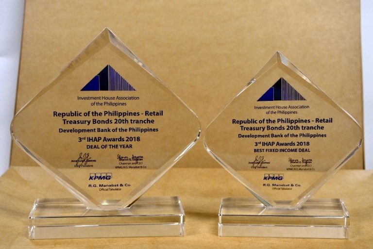 DBP-managed Retail Treasury Bonds Tranche 20 cited as Best Deal of the Year