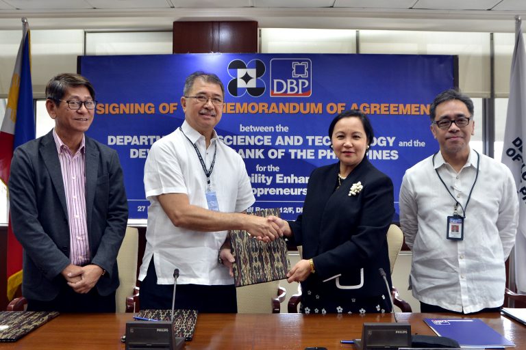 DBP, DOST sign accord on financing program for entrepreneurs