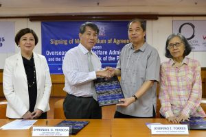 DBP partners with OWWA for OFW Rebate Program