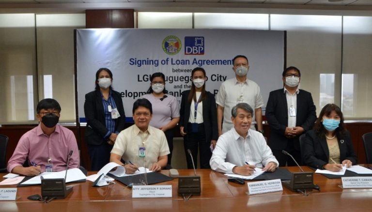DBP, LGU Tuguegarao sign loan pact for development projects