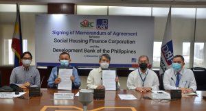 DBP signs financing pact with key shelter agency 
