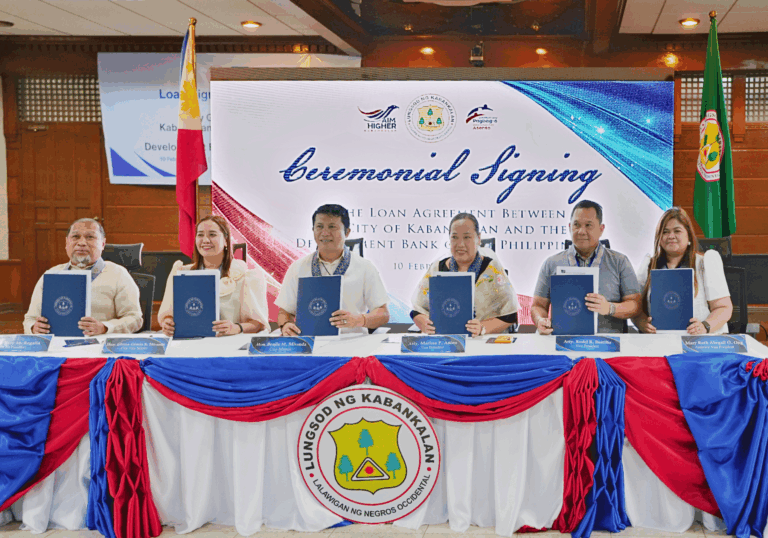 DBP, Kabankalan City sign P2-billion loan pact
